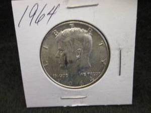 1964 Kennedy Half Dollar Coin ...
