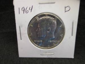 1964-D Kennedy Half Dollar Coin ...