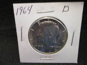 1964-D Kennedy Half Dollar Coin ...