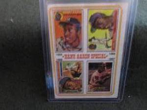 Hank Aaron Special Card 1954-1957...