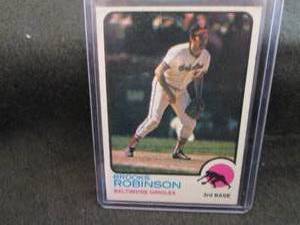 1973 Brooks Robinson Card...