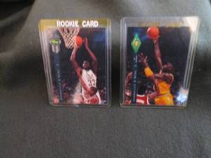 2 Shaqille ONeal Rookie Cards...