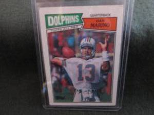 1987 Topps All Pro Dan Marino Card...
