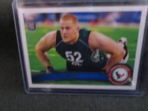 2011 Topps J.J. Watt Rookie Card...