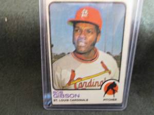 1973 Bob Gibson Card...