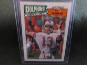 1987 Topps All Pro Dan Marino Card...