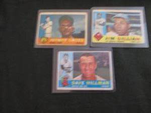 3- Vintage Baseball Cards...