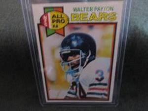 1979 Topps Walter Payton Card...