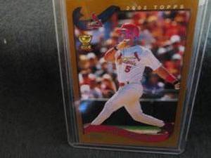 2002 Topps Albert Pujols Card...