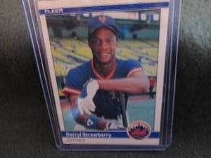 1994 Fleer Darryl Strawberry Card...