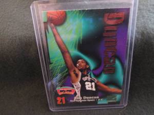 1998 Skybox Tim Duncan Rookie Card...