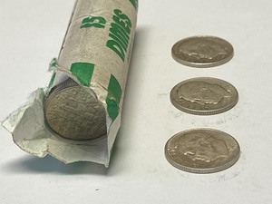(1) Full Roll Of (50) Roosevelt Silver Dimes