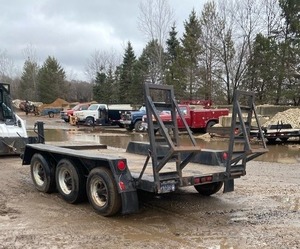 1979 12 Triple Axle Equipment Utility Trailer