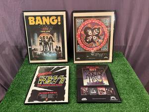 lot 15 image: KISS Framed Memorabilia