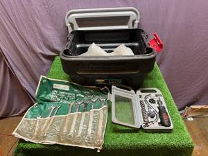 lot 48 image: Rubbermaid Action Packer & Contents