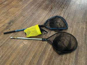 lot 63 image: Fishing Nets & Bait Bag