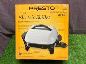 lot 87 image: New Presto 11 Electric Skillet
