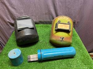 lot 178 image: Welding Helmets & Rods