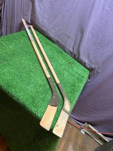 lot 180 image: Vintage Youth Hockey Sticks