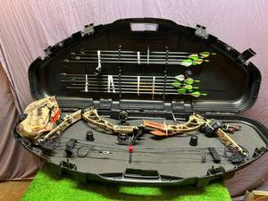 lot 194 image: PSE Bally Bow with Hard Case & Many Extras