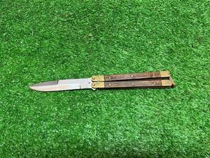 lot 218 image: Vintage Pakistan Butterfly Knife
