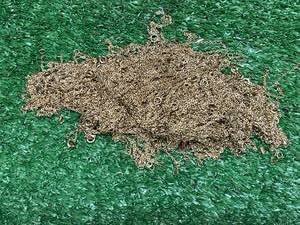 lot 224 image: Large Lot of Tangled Gold Necklaces