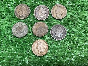lot 248 image: 7 1903 Indian Head Pennies