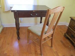 Vintage Spin it Desk and chair