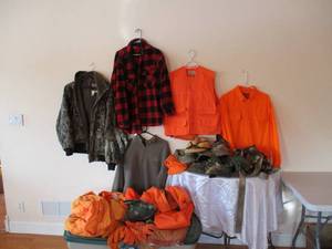 Lot of Hunting Clothes
