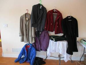 Lot of Various CoatsJackets