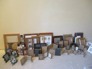 Lot of Various Picture Frames