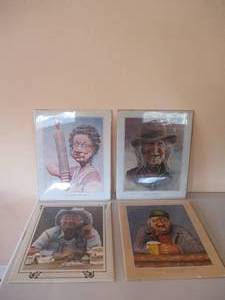 Lot of 4 Sidekick Prints