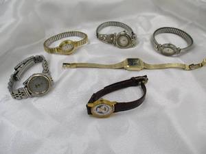 Jewelry Lot of 6-Womens Vintage Watches