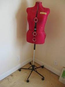 Vintage Sewing Dress Form Adjustable Mannequin