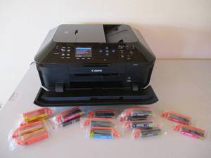 Canon Inkjet Printer MX922 with Ink. Works.