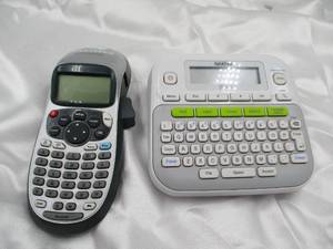 Lot of 2 Label Makers