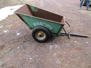 Vintage Minnesota Garden Cart. Farmhouse, Farm Style Decor.