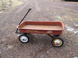 Vintage Radio Flyer Red Wagon