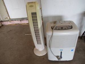 Lot of DeHumidifer &amp Tower Fan