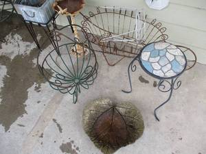 Lot of Garden Decor