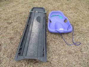 Lot of 2 Winter Snow Sleds