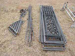 Lot of Metal Trellis Parts