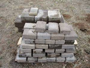 Lot of Garden Pavers. 2 Sizes.