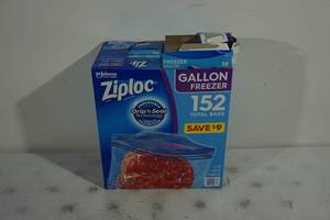 152 Ziploc Gallon Size Freezer Bags