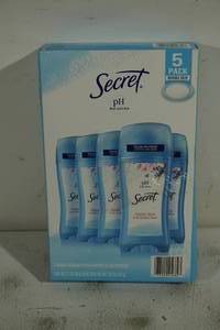 NEW Secret pH Balanced Antiperspirant 5 Pack