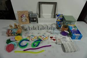 Assorted Items - Fidgets, Dcor, Cleaning