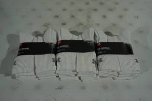 18 Pairs NEW Under Armour Cotton Socks - Medium