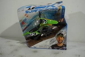 NEW Eli Tomac Supercross Motorcycle Toy