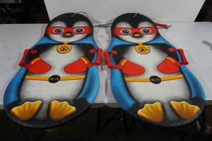 2 NEW Penguin Kiddy Sleds