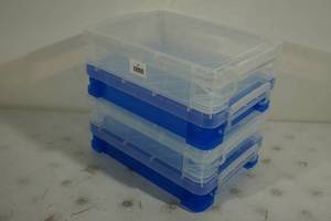 NEW Plastic Storage Case Set